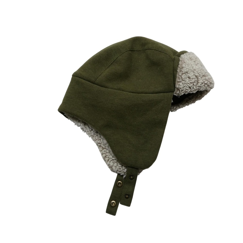 Turtle Fur Hat Trapper One Size Green Fleece Ear Flap Mens Outdoor Winter‎